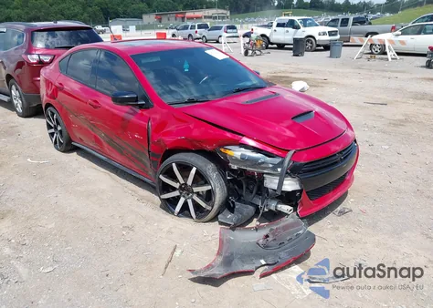 2016 Dodge Dart Gt из США, поврежденный, VIN 1C3CDFEB3GD701251